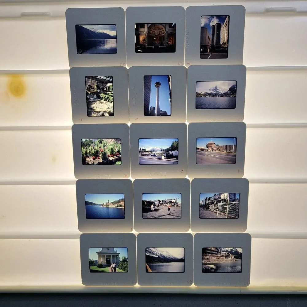 Lot of 40 Slides British Columbia Canada Tourist Scenic Photos Trains 1986 Lot 3
